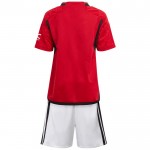 Günstige Fußballtrikots Manchester United Kinder Heimtrikot 2023-24 Kurzarm